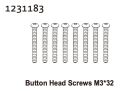 Absima Kopfschrauben M3*32 (8) / 1231183