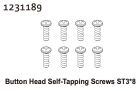 Absima Kopfschrauben ST3*8 (8) / 1231189