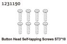 Absima Kopfschrauben ST3*10 (8) / 1231190