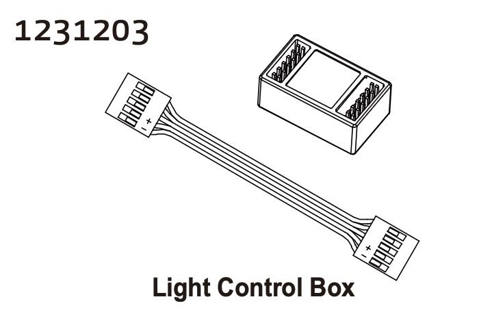 Absima Lichteinheit für CR4.4 PATROL / 1231203