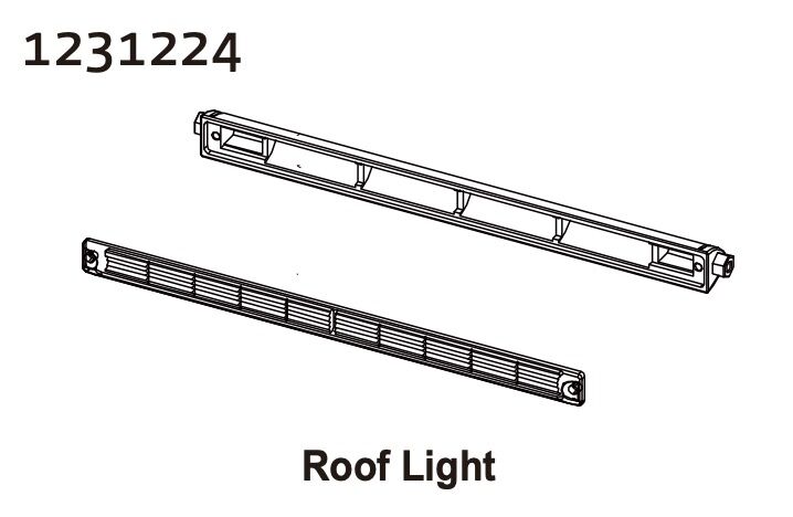 Absima Lichtleiste CR4.4 PATROL / 1231224