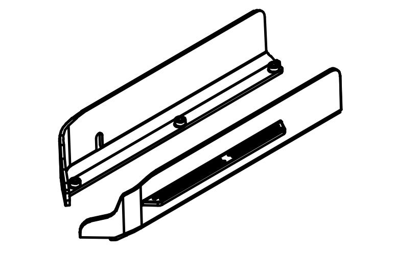 Absima Side Plates L/R / 1610101