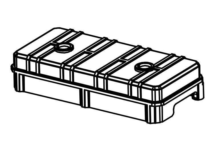 Absima Body Shell Attaschment Box / 1610102