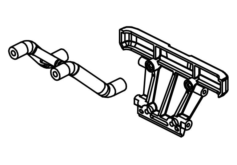 Absima Rear Bumper / 1610112