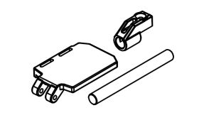 Absima ESC Plate & Middle Shaft / 1610122