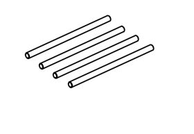 Absima Lower Suspension Pins (4) / 1610127