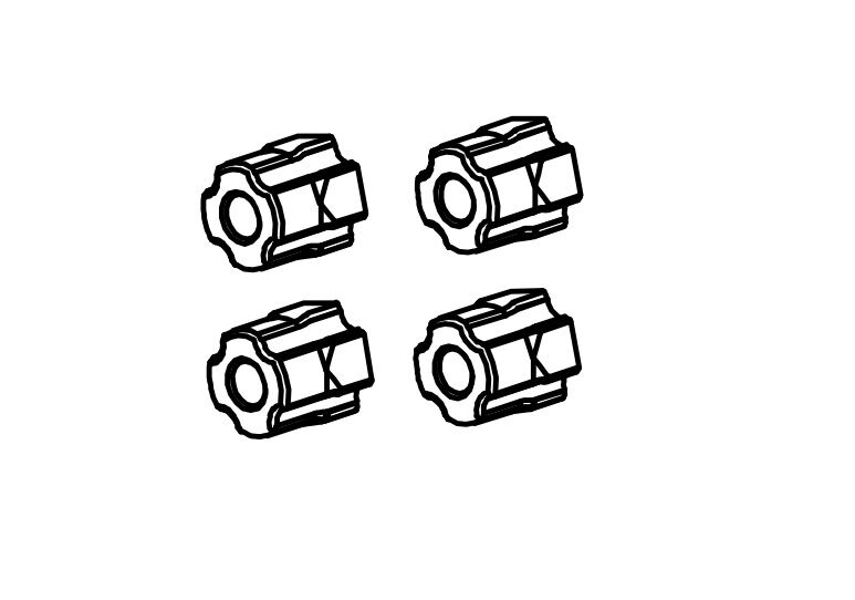 Absima Shock Pilar (4) / 1610135