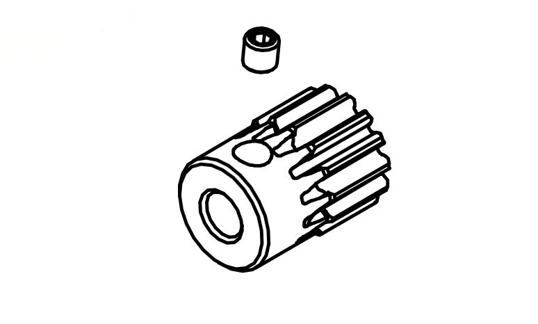 Absima Motor Pinion 15T 48dp / 1610140