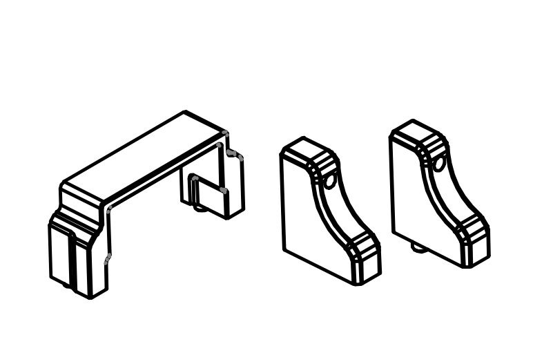 Absima Servo Mount / 1610145