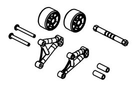 Absima Wheelie Bar Set / 1610146