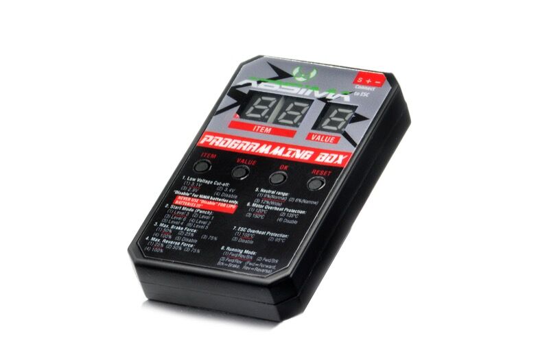 Absima Programmierbox für Brushed Regler PRO/Crawler / 2110063