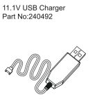 Hobby Plus RC Technology Co., Ltd. 11.1V USB Charger / HBP240492