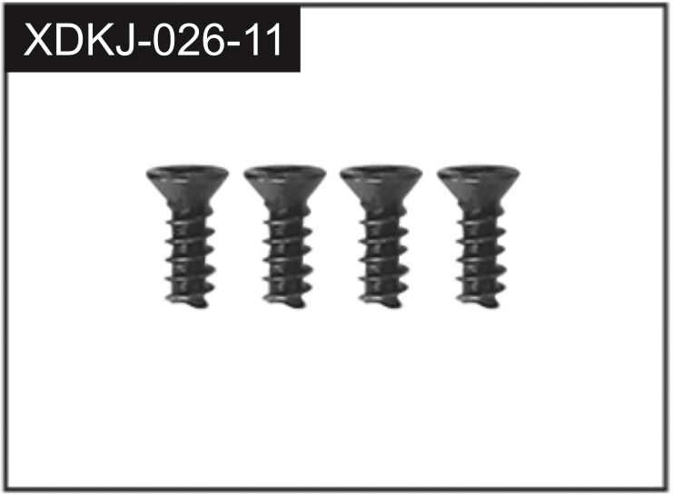 Absima 2.3*6 Screws (4) / J-026-11