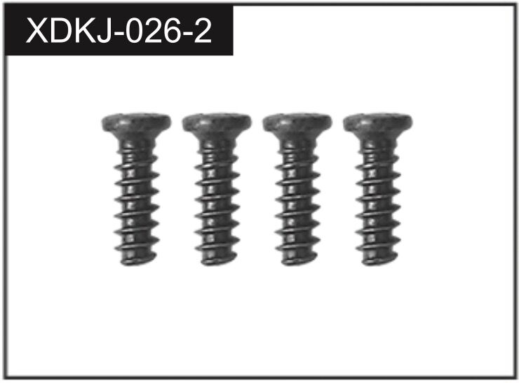 Absima 2.3*5 Screws (4) / J-026-2