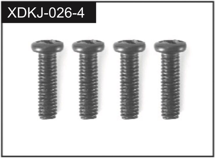 Absima 3*10 Screws (4) / J-026-4