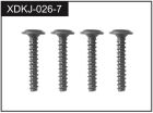 Absima 2.3*14 Screws (4) / J-026-7