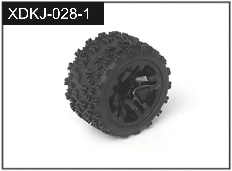 Absima Spare Wheel (1) (Rapid) / J-028-1