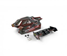 CARSON Karosserie Virus XL schwarz/rot / 500801034