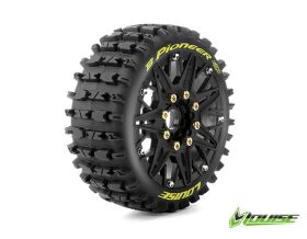 LOUISE B-Pioneer Reifen soft MFT auf Felge schwarz 17mm...