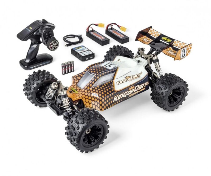 CARSON 1:8 King of Dirt 2.0 100% RTR orange / 500409094