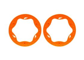 TRAXXAS Funco Beadlock-Ringe vo orange / TRX10976-ORNG