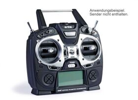 GRAUPNER MZ-12 Frontplatte + Steuerknüppel...