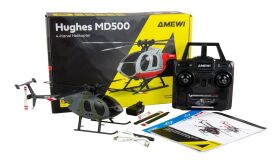 AMEWI / Hughes MD500 Helikopter Militär 4-Kanal 6G...