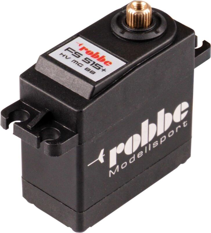 Robbe Modellsport FS 515+ HV BB MG Digital Servo mit Teil- Aluminium Gehäuse und Softstart / 9149
