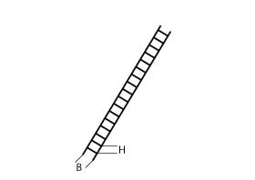 Plastruct KL-12 Leiter 1:32 ABS (2 Stück) / 190424