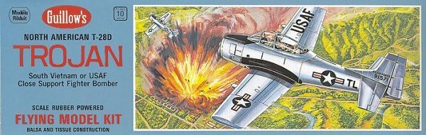 GUILLOWS T-28 Trojan Balsabausatz / gu901