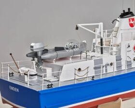 Romarin Polizeiboot W3 Baukasten 1:25 mit Beschlagsatz / ro1000
