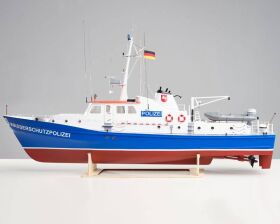 Romarin Polizeiboot W3 Baukasten 1:25 mit Beschlagsatz / ro1000