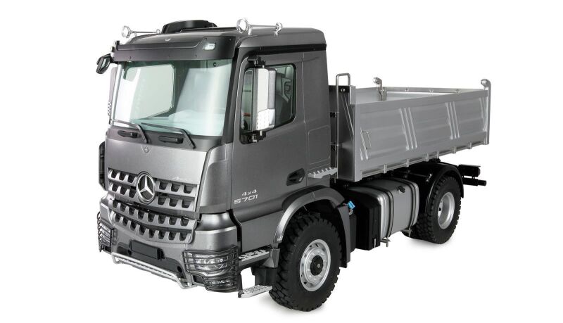 AMEWI / Mercedes-Benz Arocs Muldenkipper 4x4 1:14 RTR anthrazit / 22692