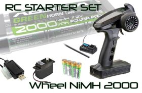 Absima RC Starter-Set "Wheel NiMH 2000" / 2200012