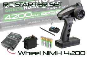 Absima RC Starter-Set "Wheel NiMH 4200" / 2200014