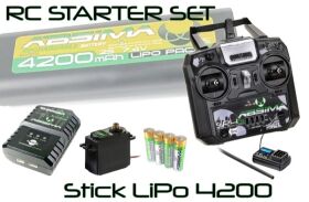 Absima RC Starter-Set "Stick LiPo 4200" / 2200017