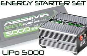 Absima RC Energy Starter Set 5000 (LiPo/Cube 2.0) / 4200032