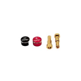 FURITEK LowPro Goldkontakt-Stecker 4-5mm mit...