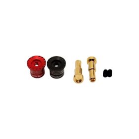 FURITEK Goldkontakt-Stecker 4-5mm mit...