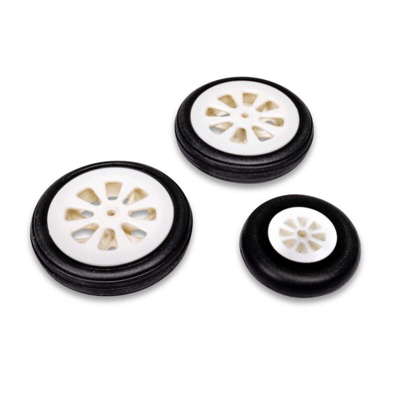 E-Flite Wheel Set Mains 60mm Nose Wheel 44mm: Habu 80 / EFL-1416