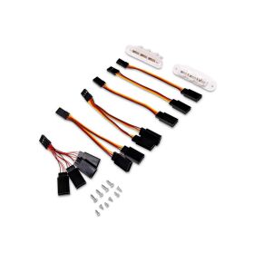 E-Flite Hands-Free Mounts with Servo Extensions: Habu 80...