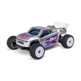 Losi Micro-T 1:28 2WD Stadium Truck RTR inkl. Akku & Ladegerät, silber / LOS-1392T2