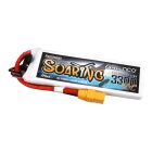 GENS ACE GensAce Soaring LiPo 2S 7.4V-3300-30C (XT90) 132.5x42x13.5mm 183g GT / GE1-3300-2X9GT