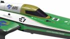 JOYSWAY Schiff E1 Racebird 1:14 RTR Hydrofoil 545mm Team Aoki / JW8608AOKI