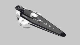 JOYSWAY Schiff E1 Racebird 1:14 RTR Hydrofoil 545mm Weiss / JW8608W