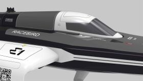 JOYSWAY Schiff E1 Racebird 1:14 RTR Hydrofoil 545mm Weiss / JW8608W
