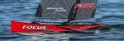 JOYSWAY Segelschiff Joysway Focus III Sailboat 995mm 2.4G RTR (R) / JW8812V3R
