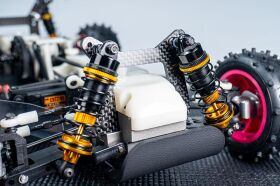 KOSWORK Daempferbruecke Vorn Karbon 3mm (für Big...