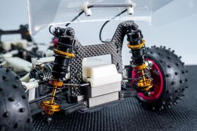 KOSWORK Daempferbruecke Koswork Hinten Karbon 3mm Big...