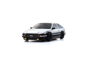 KYOSHO Fazer D2 Toyota Sprinter Trueno AE86 White 1:10 Drift Readyset / K.34501B